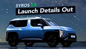 Kia Syros EV 2026 — India's Most Anticipated Affordable Electric SUV
