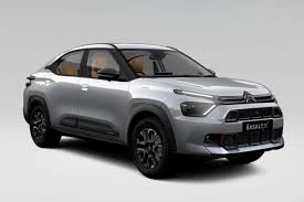 Citroen Basalt 2026 India coupe SUV review silver
