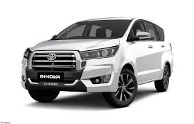 oyota Innova Crysta 2026 updated India MPV white