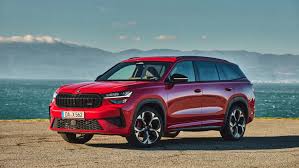 Skoda Kodiaq RS 2026 India performance SUV red